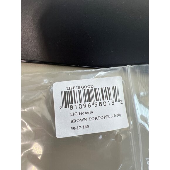 Life Is Good Blue Light Blocking Glasses Honora Brown Tortoise +0.00 Readers - Picture 4 of 7